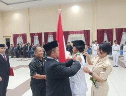 48 Anggota Paskibraka Tingkat Kabupaten Katingan Tahun 2025 Dikukuhkan