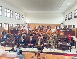 DPRD Gunung Mas Gelar Nonton Bersama Pidato Kenegaraan Presiden Prabowo
