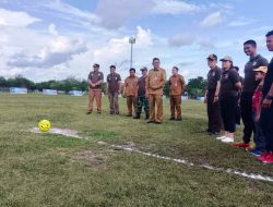 21 Tim Meriahkan Turnamen Sepak Bola HUT Kodam XII/Tanjungpura di Katingan