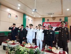 Bupati dan Wakil Bupati Katingan Ikuti Upacara Peringatan Detik-Detik Proklamasi