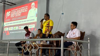 Ketua KONI Seruyan Beri Bonus Rp4 Juta untuk Atlet di PBSI Cup 2025