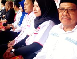 Pengurus KONI Seruyan Hadiri Upacara HUT ke-80 RI di Halaman Kantor Bupati