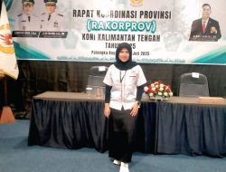 Wasekum KONI Seruyan Hadiri Rakorprov KONI Kalteng