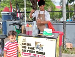 Briling, Barista Keliling yang Bawa Kopi ke Jalanan Palangka Raya