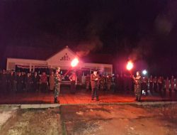 Bupati Lamandau Pimpin Renungan Suci di Taman Makam Pahlawan Sambut HUT ke-80 RI