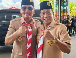 Bupati Murung Raya Hadiri Pelantikan Pengurus Mabida dan Kwarda Pramuka Kalteng