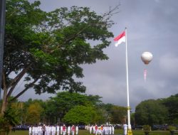 Khidmat, Pemko Palangka Raya Gelar Upacara HUT ke-80 RI di Halaman Kantor Wali Kota