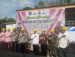 Polresta Palangka Raya Bangun Kantor SPPG, Wujud Nyata Dukung Program Makan Bergizi Gratis, Wali Kota Berikan Apresiasi