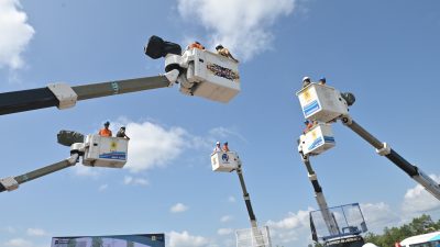 PLN Kalselteng Gelar Hargab di Muara Teweh, Jaga Keandalan Listrik Jelang HUT RI ke-80 dan PSU