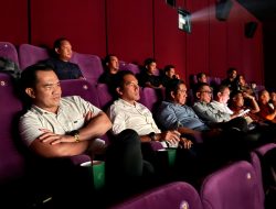 Bupati Pulang Pisau Nonton Bareng Film Believe Bersama Forkopimda, Tanamkan Semangat Nasionalisme