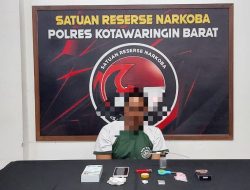 Nelayan Kumai Simpan Sabu dalam Bungkus Rokok, Dibekuk Polres Kobar