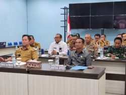 Bupati Katingan Hadiri Rakora Pengendalian Inflasi Tahun 2025