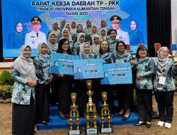 TP-PKK Katingan Raih Prestasi Membanggakan di Rakerda PKK Kalteng Tahun 2025