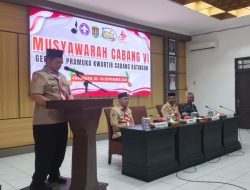 Kwarcab 1508 Gerakan Pramuka Katingan Gelar Muscab VI Tahun 2025