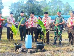 Wabup Buka Kemah Besar Pramuka dan Jambore Cabang Katingan Tahun 2025
