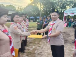 15 Andalan dan Pembina Kwarcab Katingan Diberi Penghargaan Lencana Pancawarsa