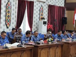 Sekda Katingan Hadiri Rapat Kerja Bahasan RAPBD Perubahan Tahun Anggaran 2025
