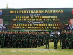 Kodam XXII/Tambun Bungai Resmi Berdiri, 11.116 Prajurit Perkuat Pertahanan di Kalteng dan Kalsel