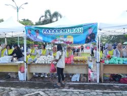 Pasar Murah Meriahkan Haornas 2025 di Lamandau, Ribuan Warga Antusias Ikut Jalan Sehat