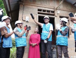 Terangi Harapan Keluarga Prasejahtera, PLN Kalselteng Nyalakan Program LUTD di Hingan Tokung