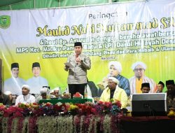 Wabup Pulang Pisau Hadiri Peringatan Maulid Nabi Muhammad SAW di TPQ Darul Hidayah
