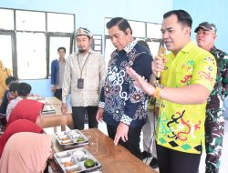 Bupati Pulang Pisau Hadiri Launching Program Makan Bergizi Gratis di SDN 3 Bereng