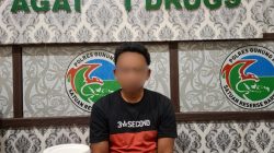 Polres Gunung Mas Tangkap Pengedar Narkoba, Amankan 9,22 Gram Sabu