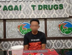 Polres Gunung Mas Tangkap Pengedar Narkoba, Amankan 9,22 Gram Sabu