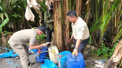 Tim Gabungan Gerebek Lokasi Penimbunan BBM Subsidi di Tengah Kelangkaan