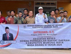 Sutrisno Serap Aspirasi Warga Desa Sumpoi saat Reses di Kecamatan Murung
