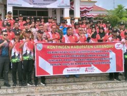 Bupati Lamandau Lepas Kontingen Pemuda ke Sukamara untuk Ikrar Bersama Anak Bangsa