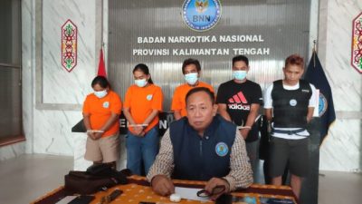 Perwira Gadungan Tipu Bandar Sabu Rp600 Juta, Ditangkap BNNP Kalteng