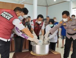 Polres Lamandau Musnahkan 2,3 Kilogram Sabu dari Tiga Kasus