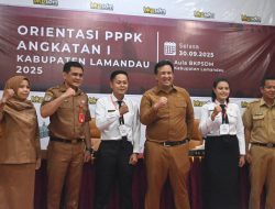 227 PPPK Tahap II Resmi Diangkat Bupati Lamandau, Ini Pesan Penting Rizky Aditya Putra