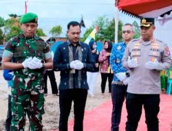 Forkopimda Lamandau Hadiri Peletakan Batu Pertama Gerai dan Pergudangan Koperasi Merah Putih