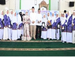 Bupati Lamandau Lepas Keberangkatan Calon Jamaah Haji 2025 di Masjid Baiturrahman