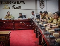 Pemko Palangka Raya dan BPK RI Evaluasi Pengelolaan Pajak dan Retribusi Daerah Lewat PDTT