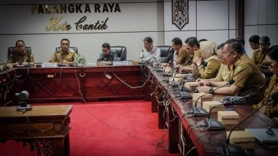 Pemko Palangka Raya dan BPK RI Evaluasi Pengelolaan Pajak dan Retribusi Daerah Lewat PDTT