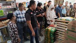 Polres Pulpis Monitoring Ketersediaan dan Pendistribusian Beras di Kahayan Hilir