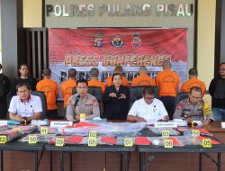 Satresnarkoba Polres Pulang Pisau Tangkap Empat Pengedar Sabu di Dua Kecamatan, Total Barang Bukti 24,21 Gram