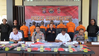 Satresnarkoba Polres Pulang Pisau Tangkap Empat Pengedar Sabu di Dua Kecamatan, Total Barang Bukti 24,21 Gram