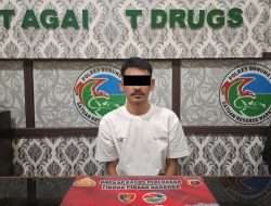 Sabu Disembunyikan di Botol Permen, Pengedar di Gunung Mas Ditangkap Polisi