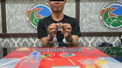 Berusaha Kabur, Pengedar Sabu di Gumas Ditangkap Polisi