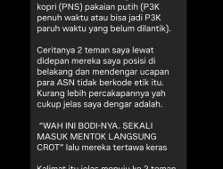 Malu-Maluin! Oknum ASN Kotim Diduga Lakukan Pelecehan Verbal kepada Peserta Upacara Sumpah Pemuda