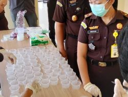 152 Pejabat Eselon III dan IV Pemkab Pulang Pisau Mendadak Dites Urine