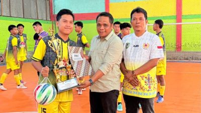 Liga Futsal Nusantara 2025 Resmi Ditutup, KONI Seruyan Siapkan Talenta Menuju Porprov