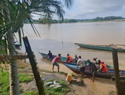 Diduga Tenggelam di DAS Kahayan, Warga Sepang Kota Hilang, Polres Gumas Kerahkan Tim Gabungan