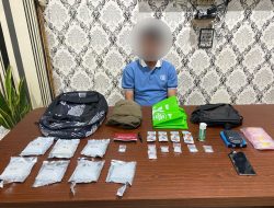 Simpan Sabu 101 Gram di Mobil, Dua Pria Diciduk Aparat