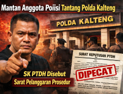 Mantan Anggota Polri Tantang Polda Kalteng, SK PTDH Disebut Sarat Pelanggaran Prosedur