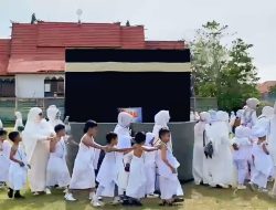 Ribuan Anak PAUD di Palangka Raya Antusias Ikuti Peragaan Manasik Haji 2026